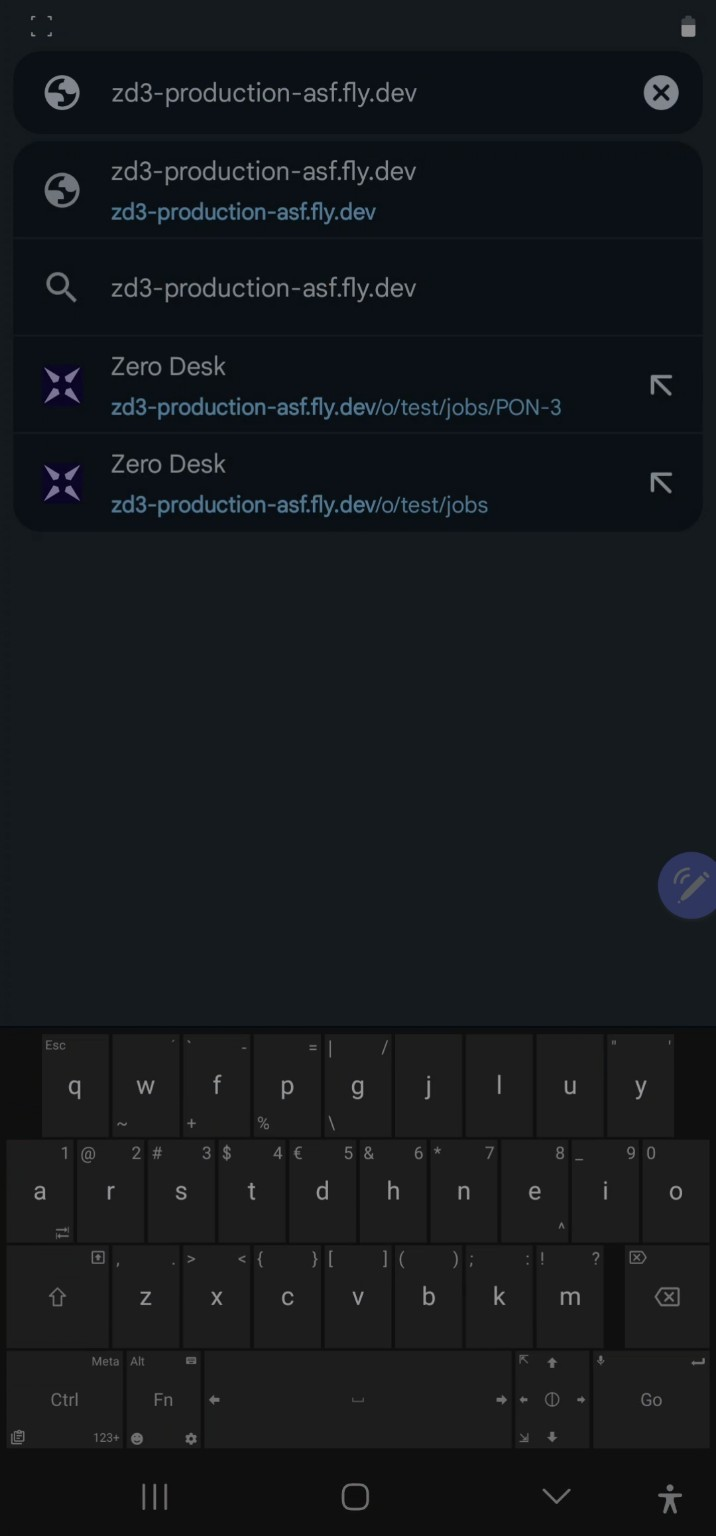 Navigate to Zero Desk
